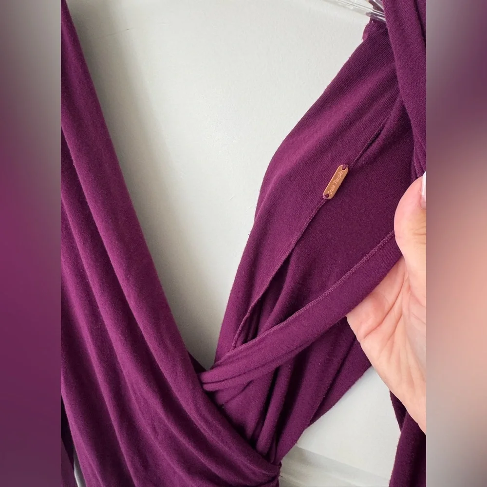 Free People Be Your Baby Surplice Top